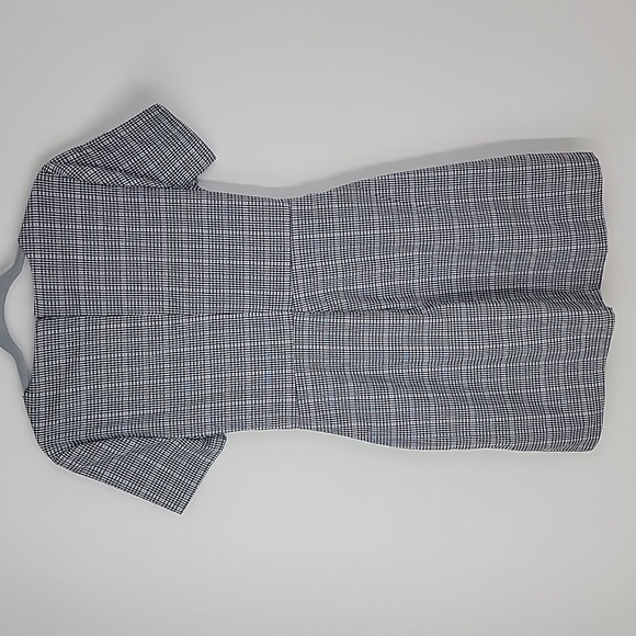 Lulu's penny black and white gingham knotted sheath dress size small - Picture 12 of 15